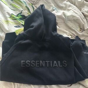 Fear of God Essentials Black Hoodie
